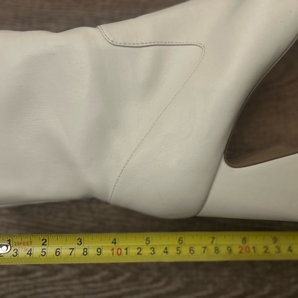 Abercrombie and Fitch “Valerie” 9.5 block hero Y2K vibe vegan leather boots EUC - Picture 7 of 16